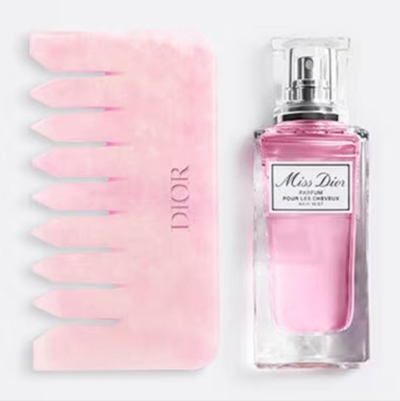 NIB Miss Dior Hair Mist & Quartz Comb Limited Edition Set - Picture 2 of 7